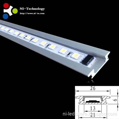 DC24V 5050 Warm White LED Cabinet Light with LED Profile